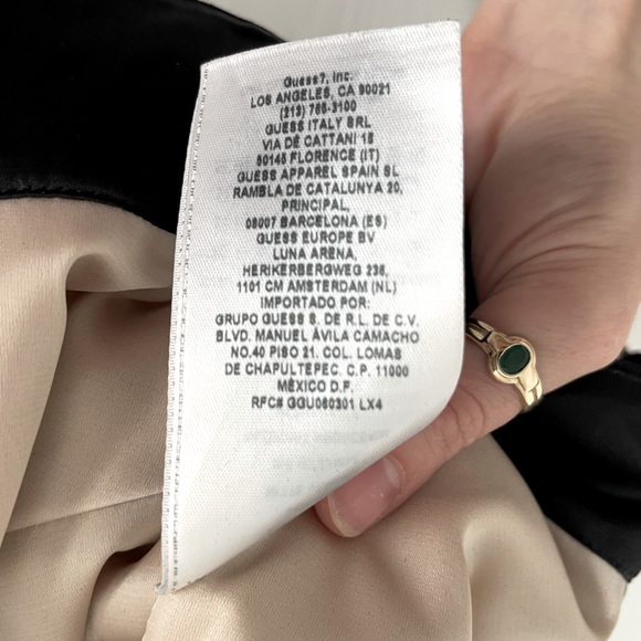 Marciano crème crop top - Picture 5 of 6